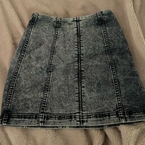denim jean skirt
